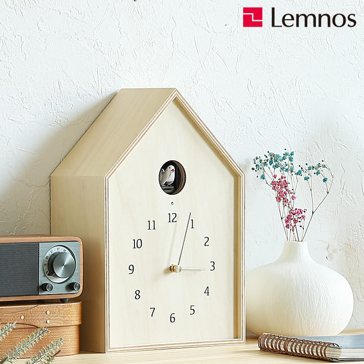 Lemnos（レムノス） カッコー時計 Birdhouse Clock 鳩時計 時計