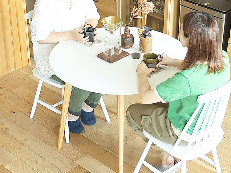 ダイニングテーブル Merkei マルケイ木工 ダイニングテーブル「M-CRAFT dual デュアル」木脚タイプ