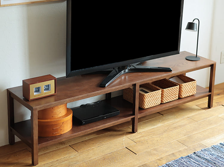テレビ台 テレビ棚 ローボード 北欧風 ローボード form（フォーム）幅160cm ブラウンタイプ テレビ台