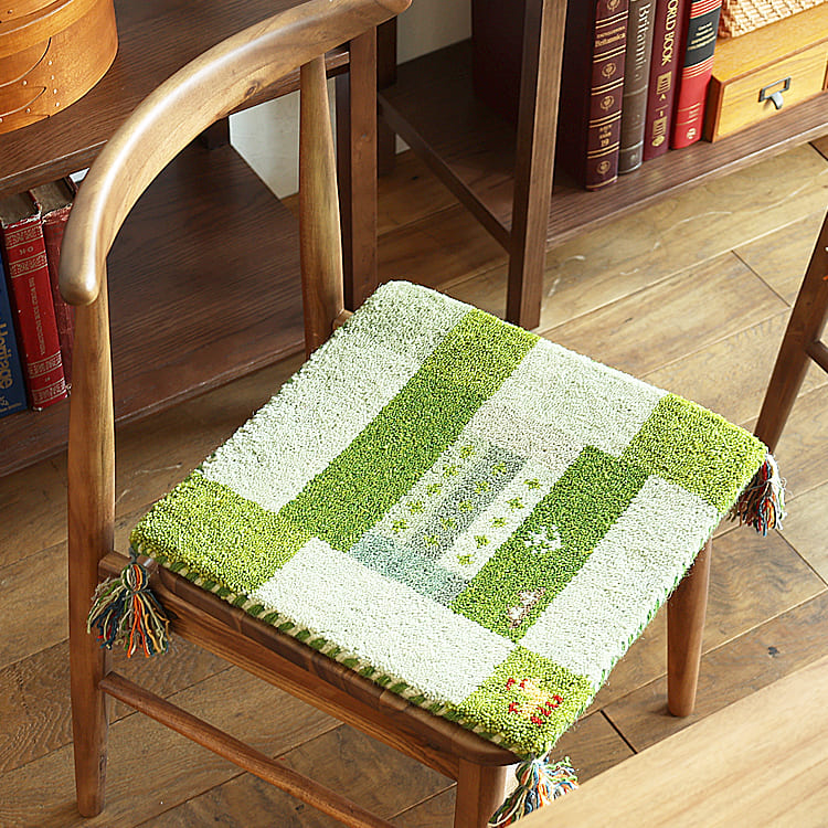 チェアパッド gabbeh（ギャッベ） チェアーマット チェアーパッド