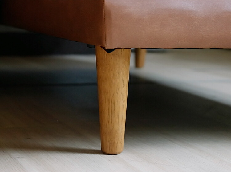 国産 オットマン JAM(ジャム) スツール 足置き台 天然木 1人掛け