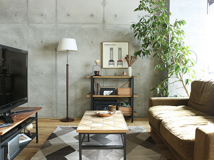 3段ラック KALEIDO（カレイド） 幅90cmタイプ 本棚 シェルフ ラック