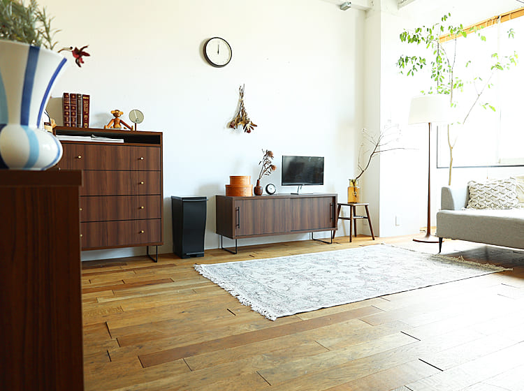 ローボード Kalen（カレン）幅120cm ブラウンカラー ローボード テレビ