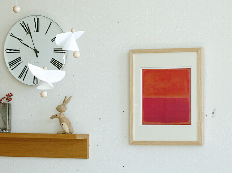 額装済/Number 5(Number 22)（マーク ロスコ）/アートポスター Number