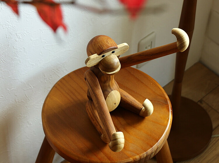 Kay Bojesen モンキー 木製  Sサイズ KAY BOJESEN DENMARK KAY BOJESEN DENMARK Monkey（モンキー