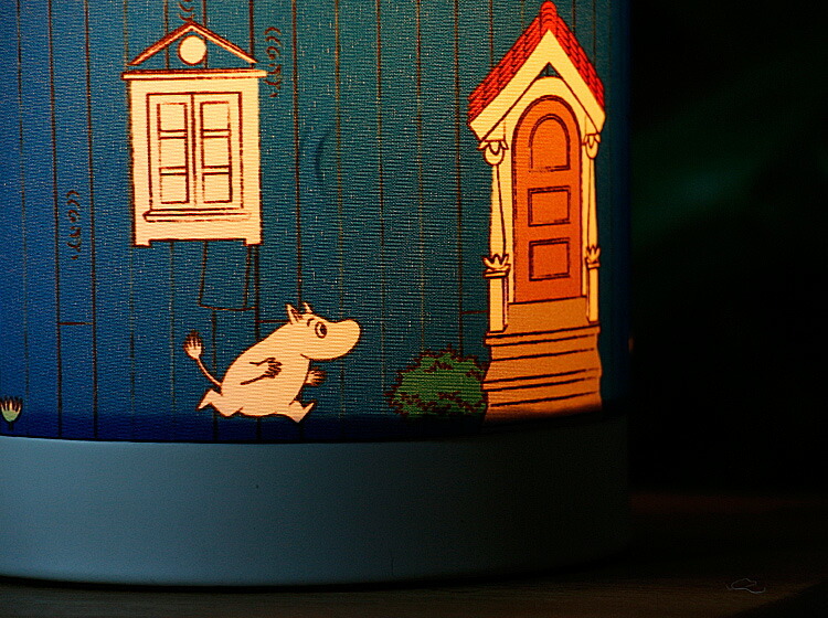 MOOMIN（ムーミン） テーブルランプ Moomin House RED デスクライト
