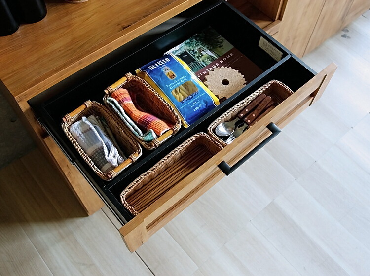 国産 キッチンカウンター幅105cm Nert（ナート） 食器棚 キッチン