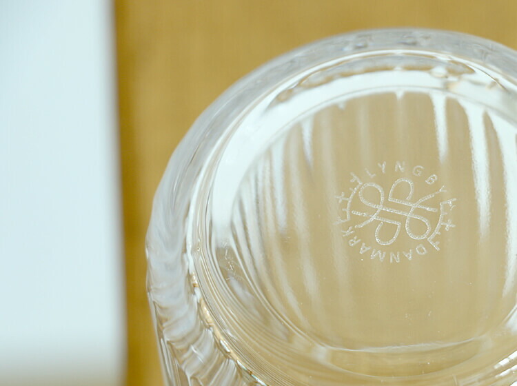 LYNGBY PORCELAIN LYNGBY VASE GLASS（リュンビューベースグラス