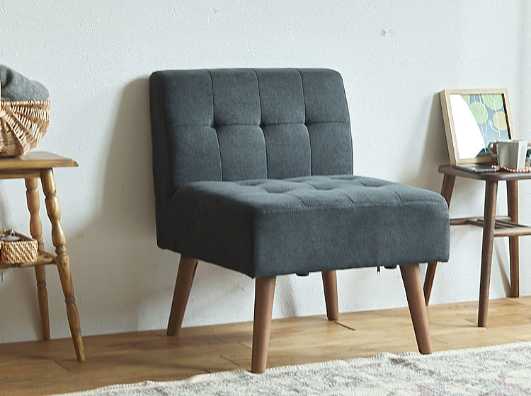 1人掛けソファー mild（ミルド）ディープブルータイプ ソファー ソファ