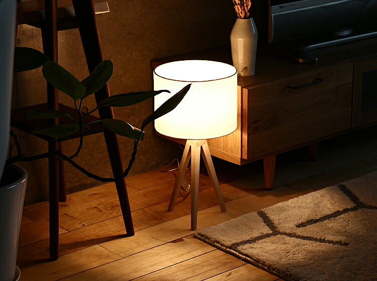 テーブルランプ TRIPOD（トリポッド） 照明 間接照明 床 デスクランプ