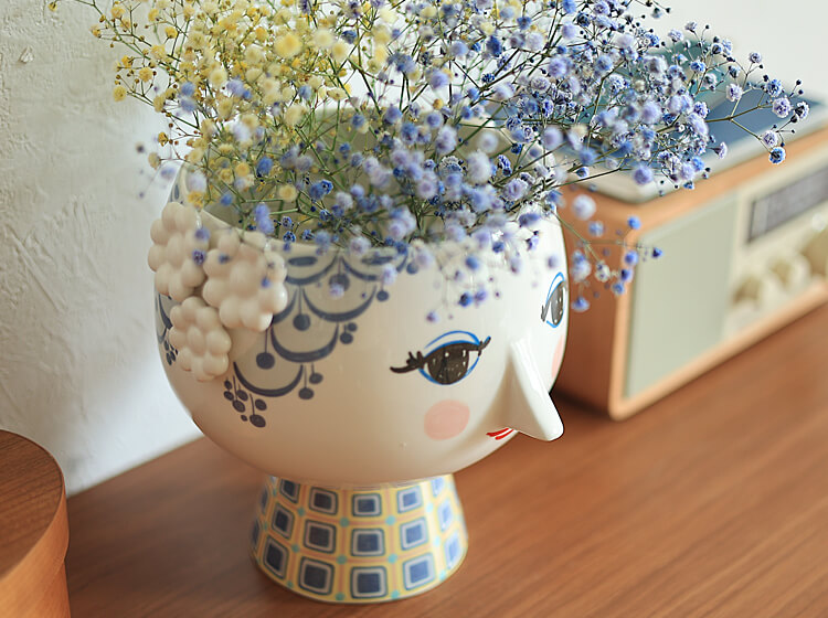 Bjorn Wiinblad（ビヨン・ヴィンブラッド） EVA フラワーポット