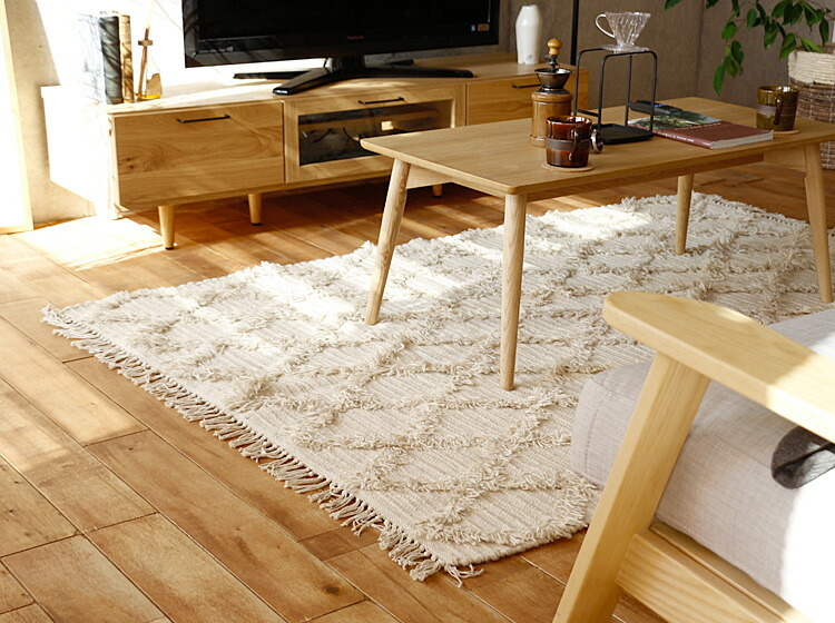 ラグマット WOOL CROSS RUG ラグ マット 絨毯 カーペット じゅうたん