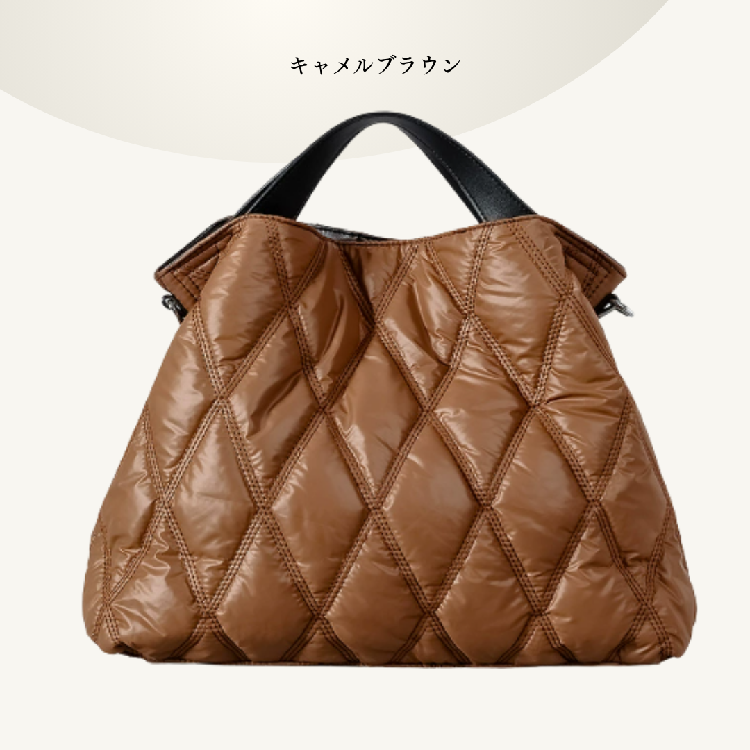 ショルダーバッグ キルティング バッグ 2WAY ショルダー トート 高級