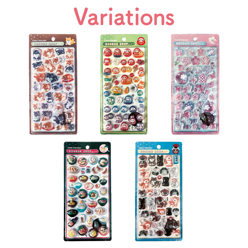 Q-LiA（クーリア） 【正規品】999円〜! ボンボンドロップシール 和柄