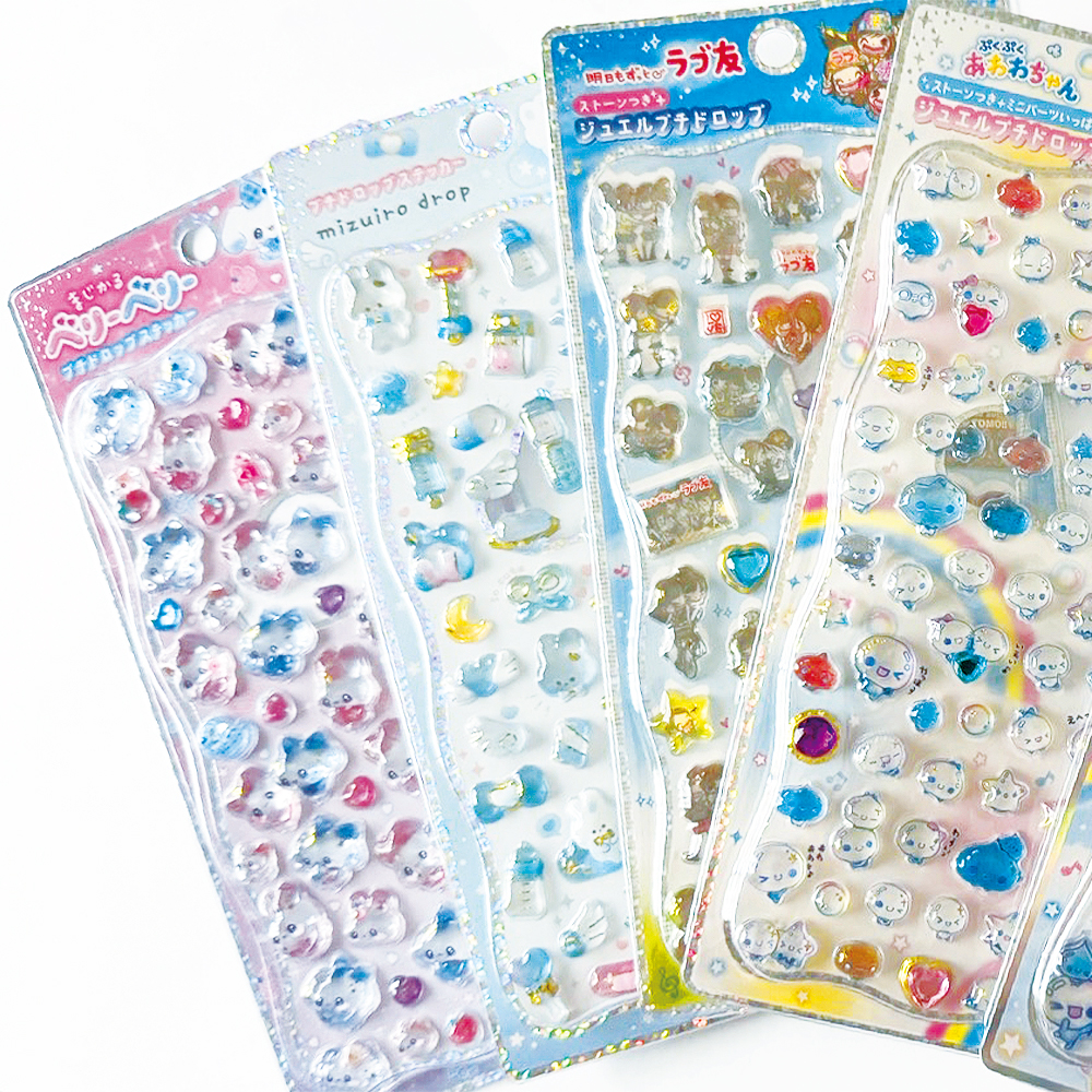 プチドロップステッカー（シール、ラベル）｜文具、ステーショナリー