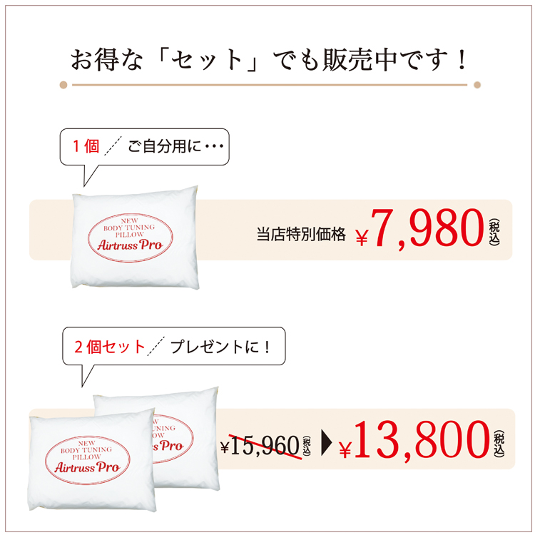 NEWボディチューニングピローエアトラスPro 枕