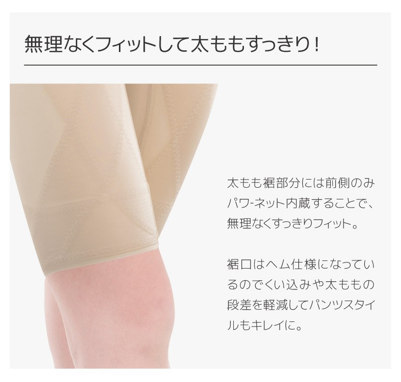 補整ガードル 骨盤ベルトテーピングガードル5分丈 骨盤ベルト