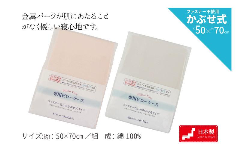 ボディチューニングピロー フルテクトピローケース：抗ウイルス フルテクト 枕カバー 枕ケース