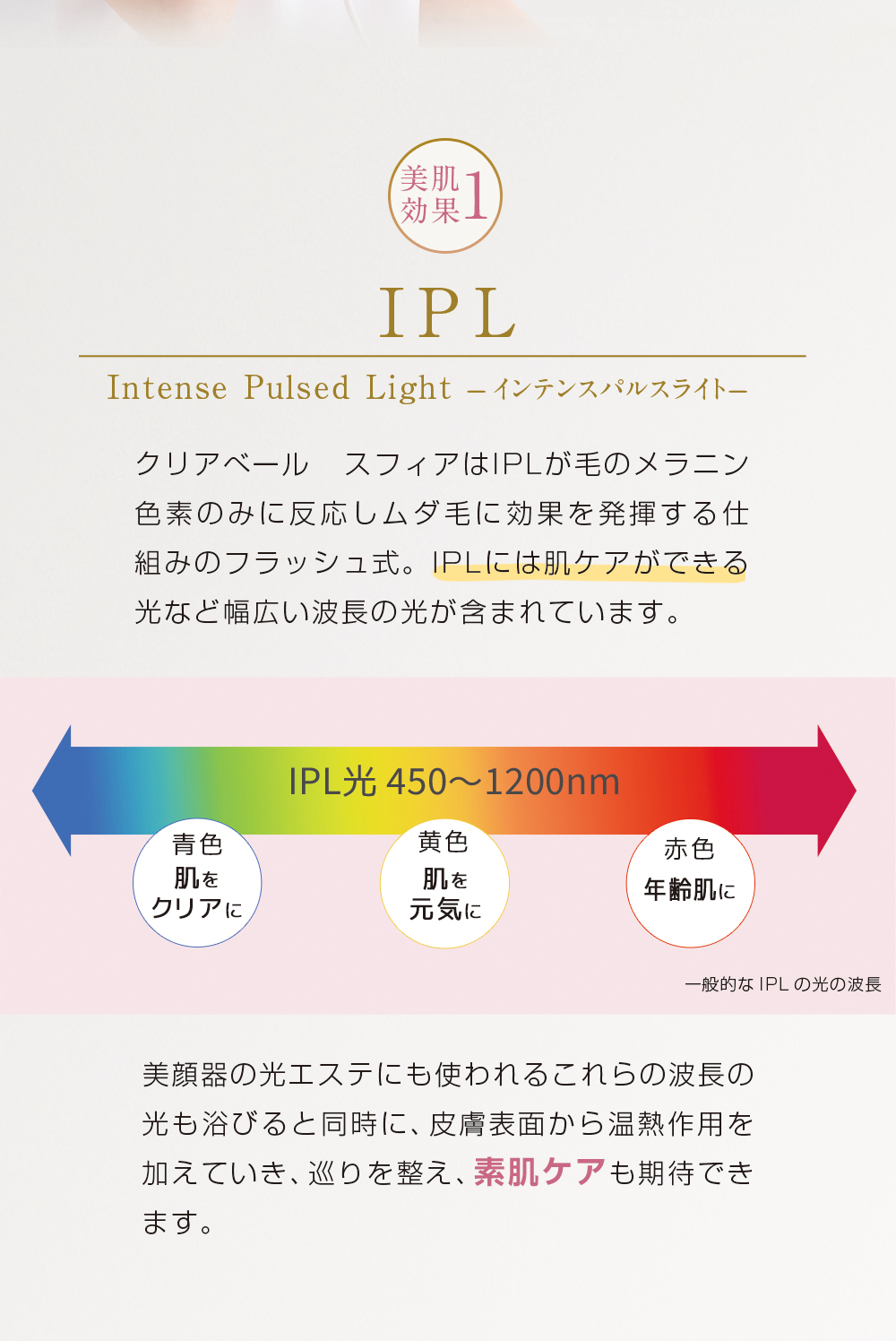 脱毛器 VIO対応 光脱毛 家庭用 IPL光 ギフト【美ルル クリアベール スフィア】約99万発 背中 自動連射 連続照射 赤色LED 正規品  一年間保証付