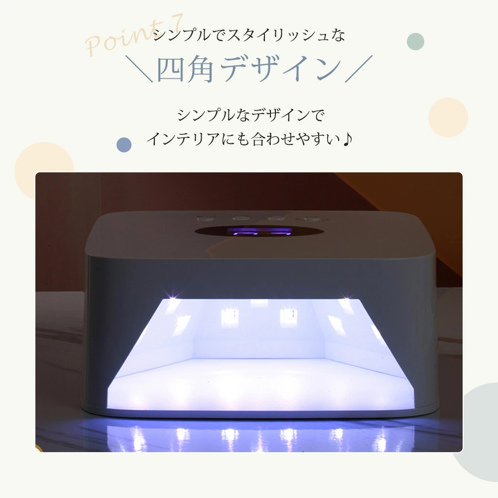 ジェルネイル UVライト LED ネイルライト ジェル ライト セルフネイル ネイルシール 対応 セルフネイル おすすめ uv led 54w レジンクラフト レジンアクセサリー 自動センサー UV ジェルネイル レジン ネイルアート セルフネイル LEDライト UVライト ネイルランプ チップ型LED 低ヒートモード搭載 バッテリー内蔵 ローヒート ハイパワー ジェル硬化 フットネイル