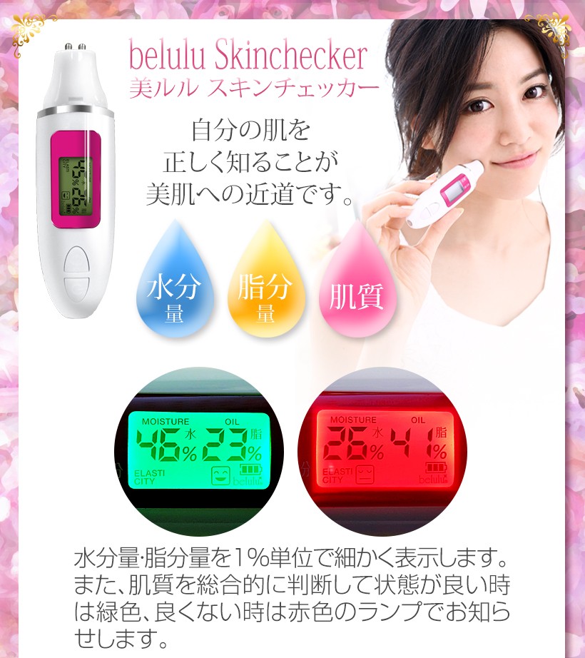 美ルル belulu スキンチェッカー クラッシィ Skin Checker Classy 美顔器 保湿 スキンケア セット フェイス 肌
