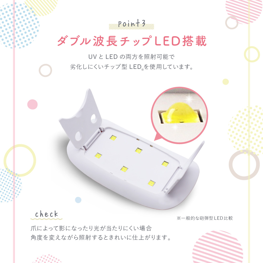 ネイル ジェル 高速硬化 セルフ 高性能 クラフトレジン ジェルネイル ライト UV LEDライト 折りたたみ 6W コンパクト スイッチ タイマーつき USB対応 moomin コラボ 初心者 プレゼント かわいい おしゃれ 持ち運び ギフト