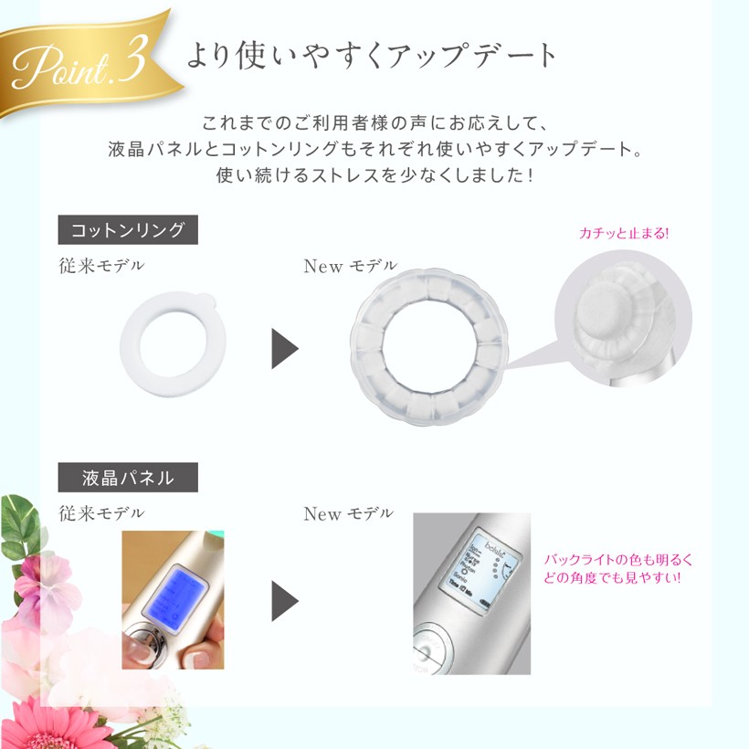 美ルル belulu 美顔器 クラッシィ Classy フェイス 超音波 エステ 肌 充電式 スキンケア エイジングケア
