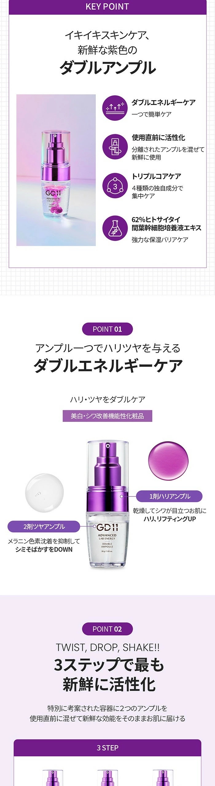 楽天市場】GD11 美容液 ヒト幹細胞GD11 プレミアムラボ