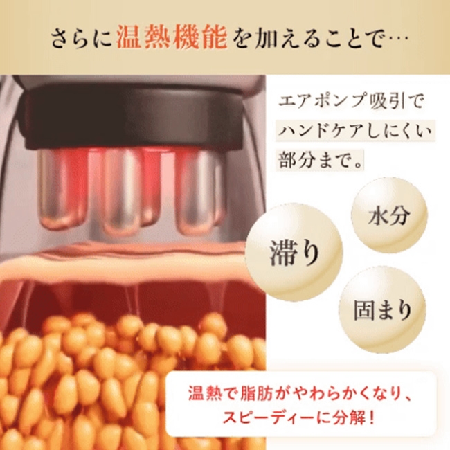 WAVEWAVE EMS スリムエステプラス WH52-01(EMS美顔器 温熱 赤LED 美容