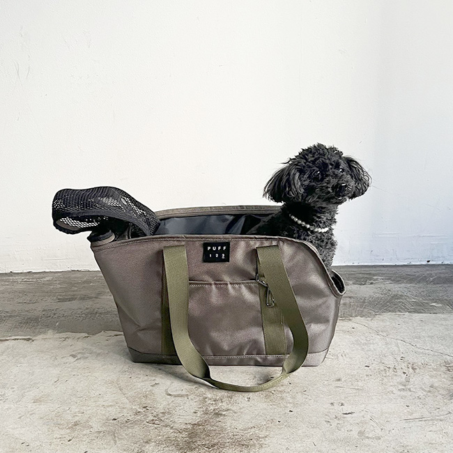 PUFF pet carry tote M P24001(犬 超小型犬 キャリーバッグ ペット