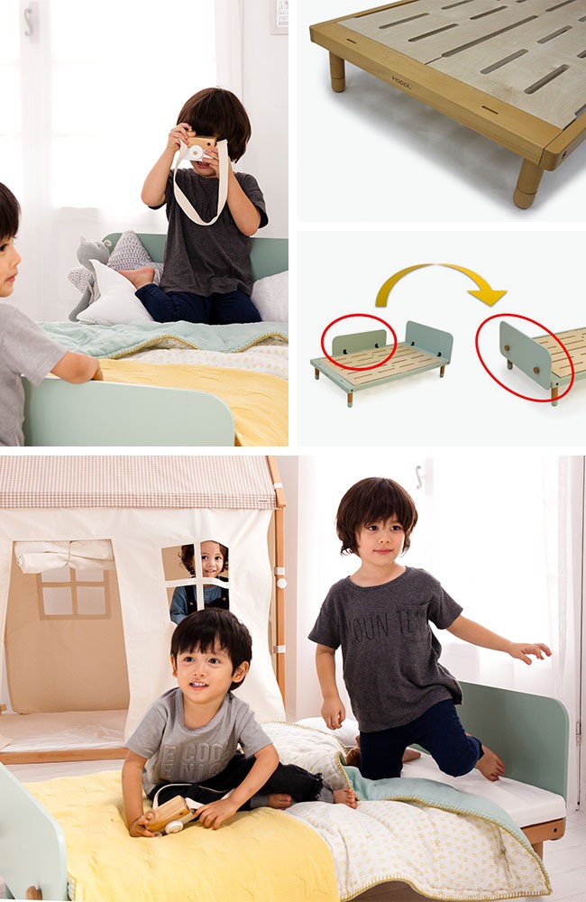 HOPPL bebed Kids ホップル キッズベッド HK-BED(木製 ベッド おしゃれ