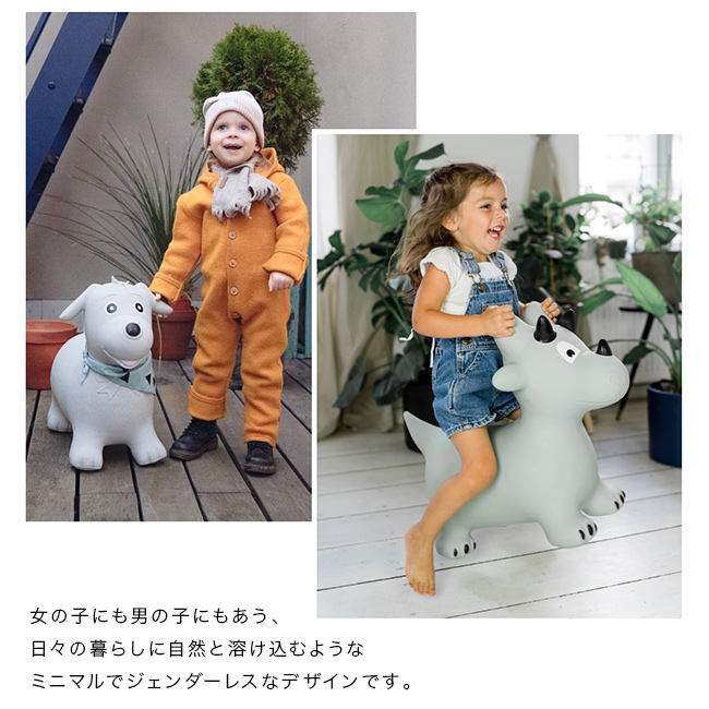 KINDSGUT キンズグート ホッピングアニマル(乗用玩具 室内 バランス