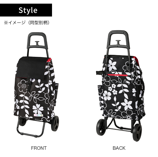 cocoro ショッピングカート フラワー(買い物 カート ショッピング
