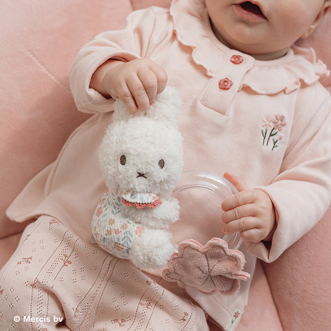 miffy × Little Dutch リングラトル(出産祝い 女の子 男の子 0歳