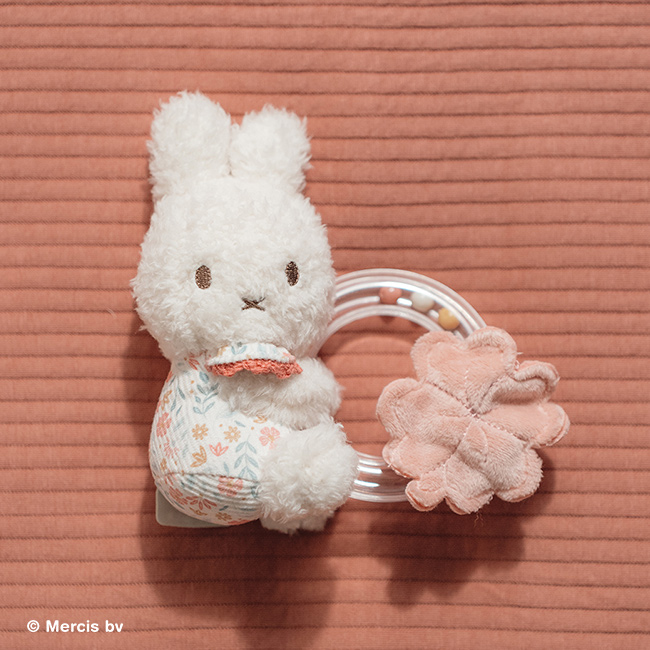 miffy × Little Dutch リングラトル(出産祝い 女の子 男の子 0歳