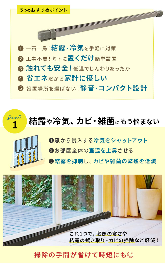 ウインドーラジエーター　結露と冷気を抑制　 日本製 ウインドーラジエーター 結露と冷気を抑制 日本製