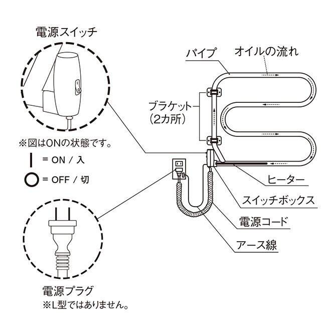 森永タオルウォーマー TS-Pivot クローム(タオルウォーマー 森永