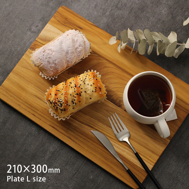 プレートM 150×250mm BR-36M(木製品 ウッドトレイ 木製トレー 盛り付け