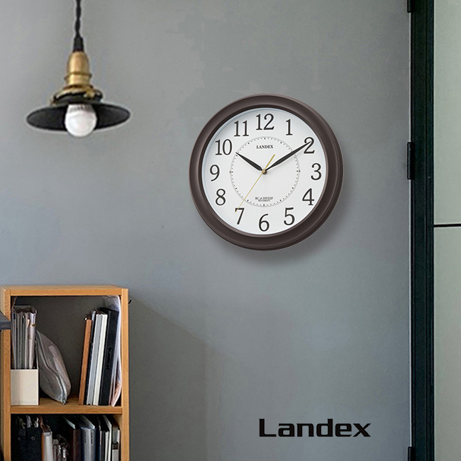 Landex ランデックス ディアエイト(八角形 風水 開運 掛け時計 電波