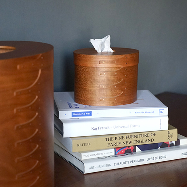 シェーカー ティッシュボックス(ティッシュケース 木製 楕円 おしゃれ