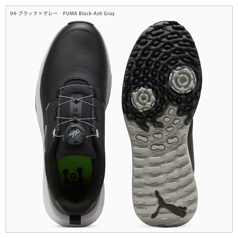 PUMA ゴルフシューズ（色：グリーン系）｜ゴルフ｜スポーツ