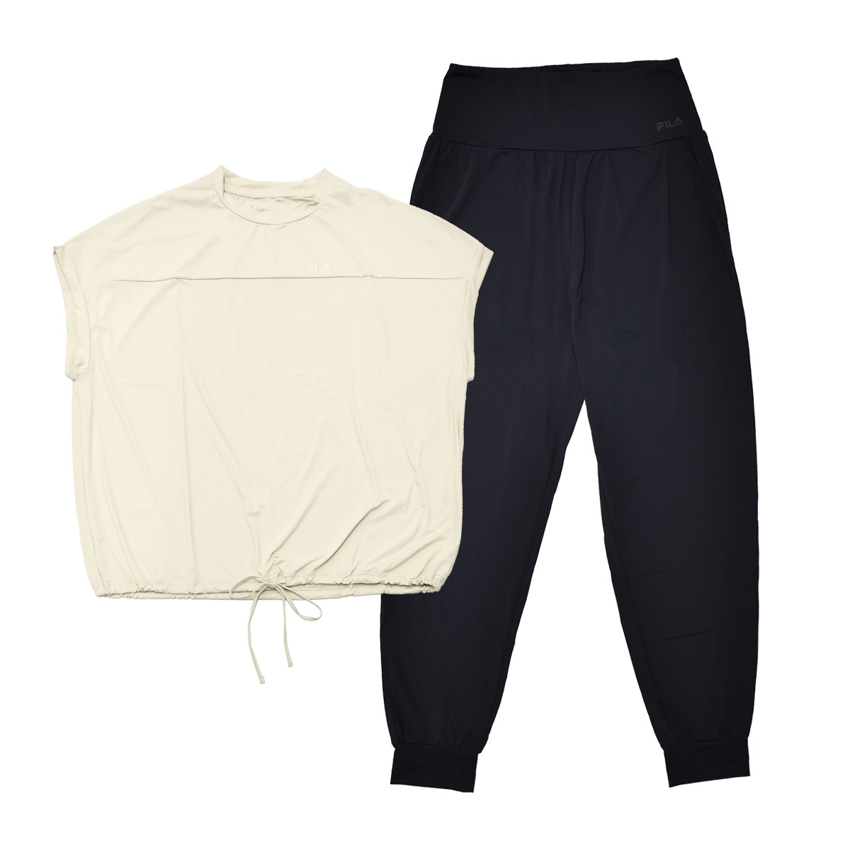 FILA（フィラ） ラッシュガード 接触冷感 ドルマンTシャツ サルエル