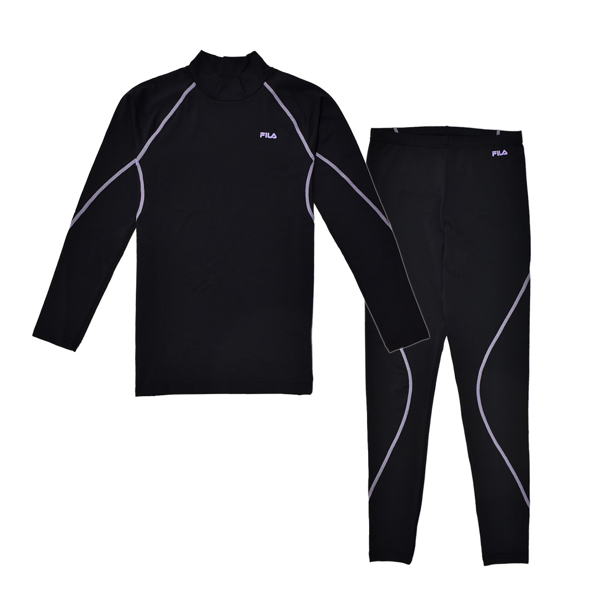 FILA（フィラ） コンプレッション トップス レギンス 上下セット単品
