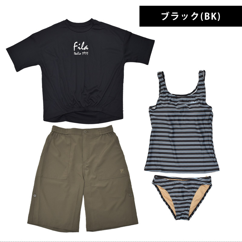 FILA（フィラ） 赤字覚悟 送料無料 レディース 水着 セット 半袖
