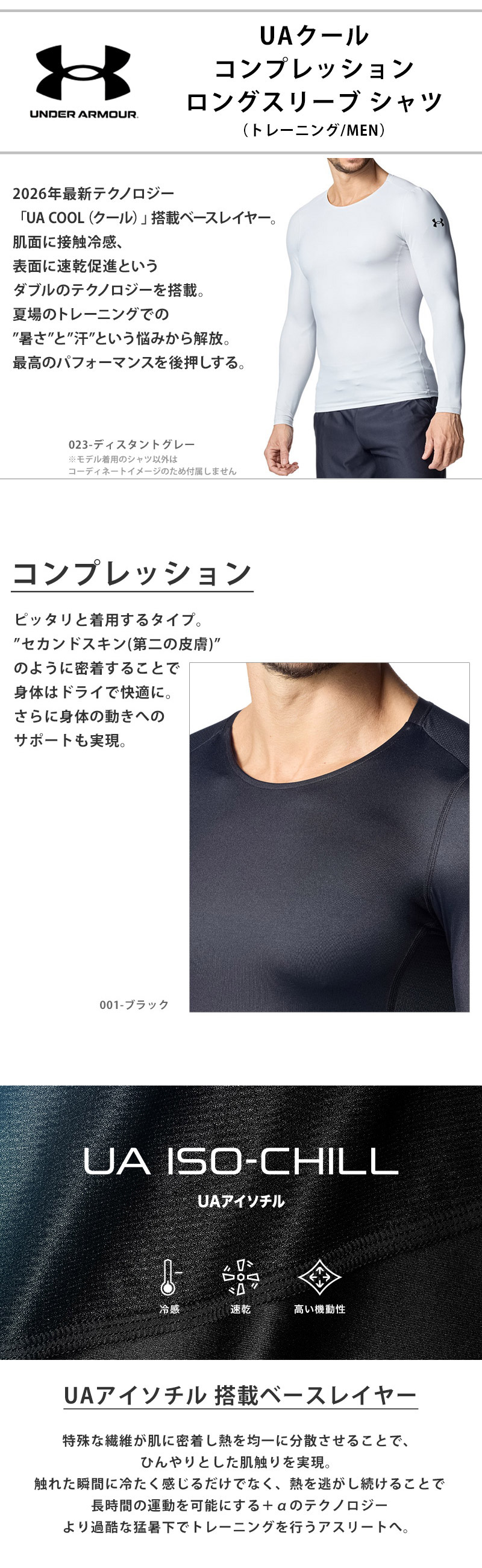 UNDER ARMOUR（アンダーアーマー） メンズ コンプレッションウェア