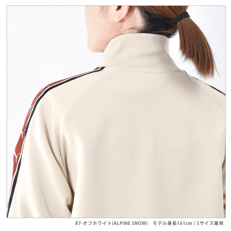 PUMA プーマ ジャージ レディース トラックジャケット ESS ELEVATED テープトラック JKT エッセンシャル MIX CLOTH 693757 S M L XL 送料無料_12