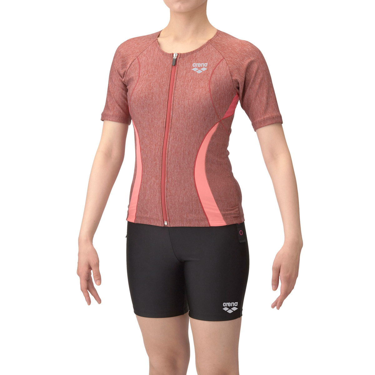 アリーナ（arena） 送料無料 フィットネス水着 レディース めくれ防止