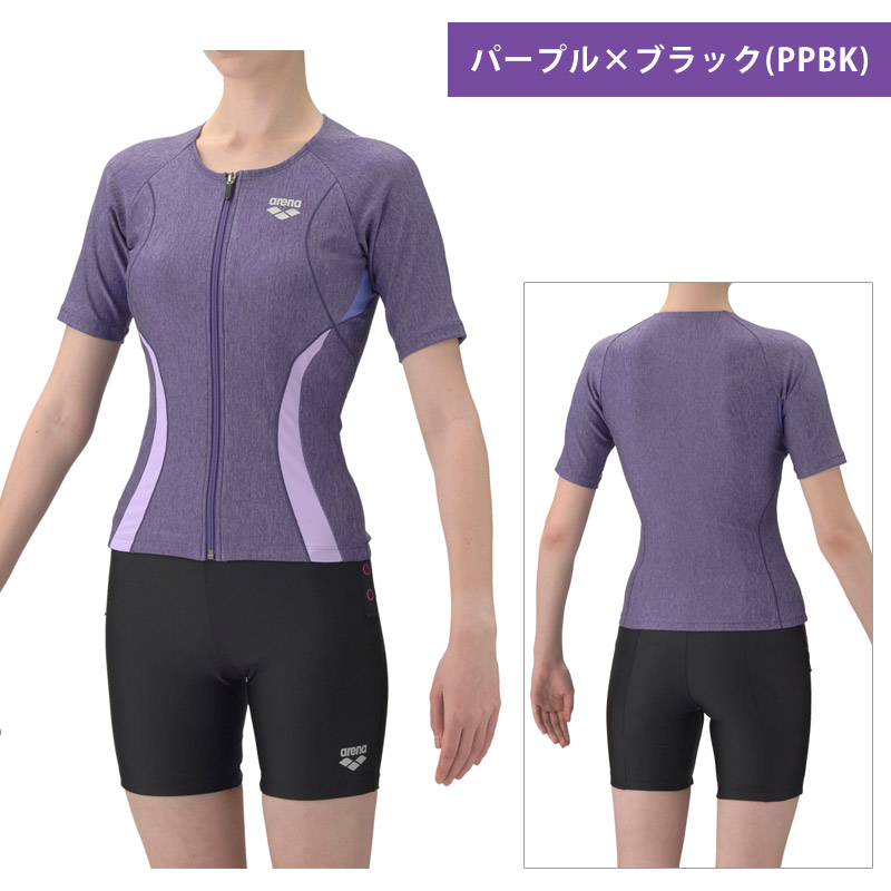 アリーナ（arena） 送料無料 フィットネス水着 レディース めくれ防止