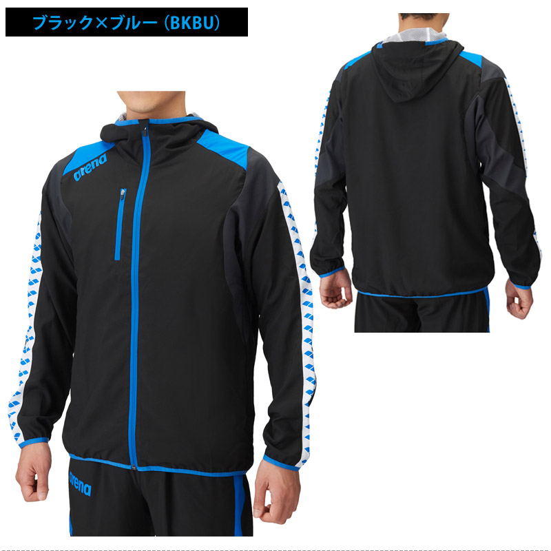アリーナ（arena） 送料無料 ジャケット フィットシルエット ジップ