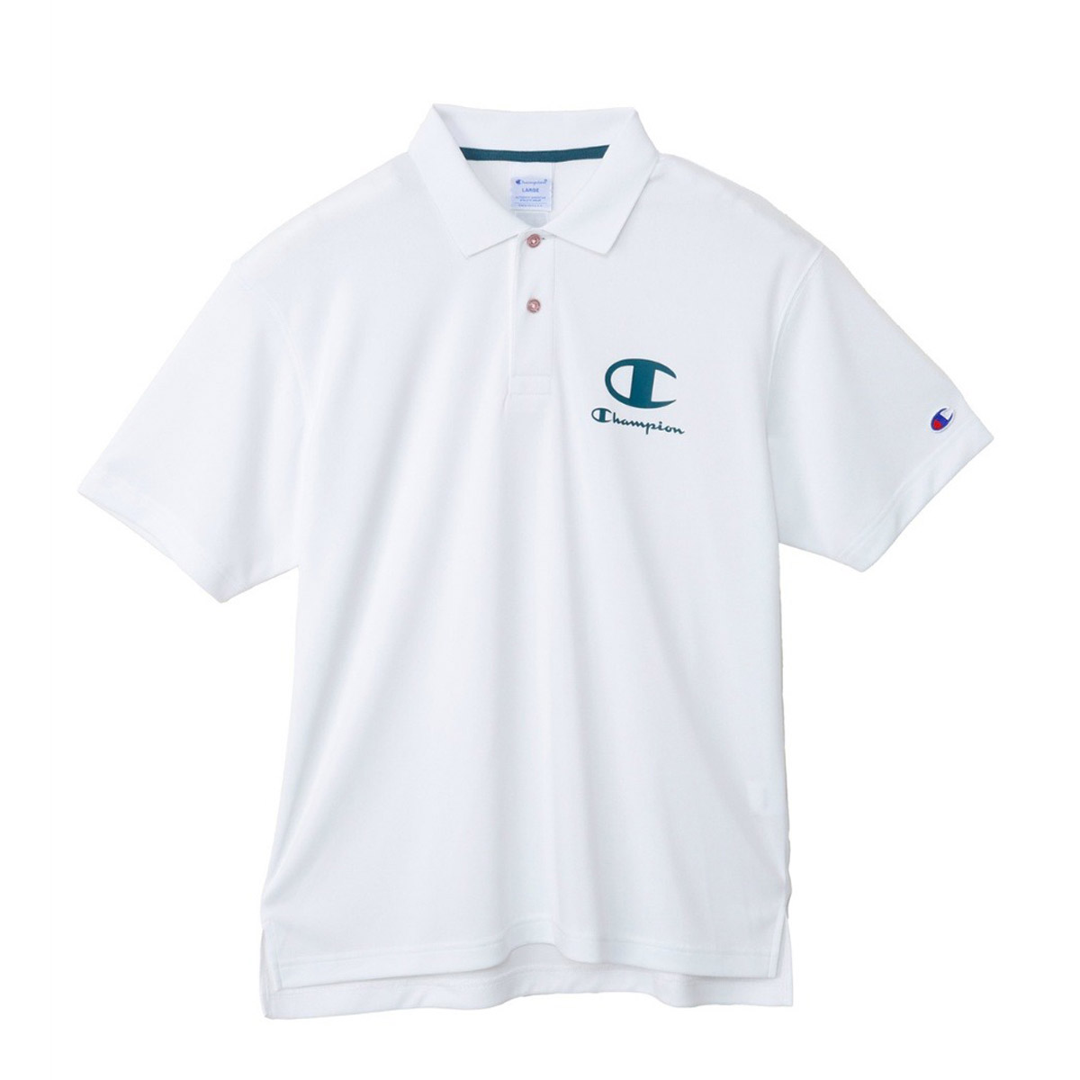 値下げ 送料無料 Champion GOLF チャンピオン ゴルフ メンズ ポロシャツ 半袖 ゴルフウェア 速乾 UVカット ゴルフシャツ Tシャツ C3-BG321 M L XL メール便 | Champion | 01